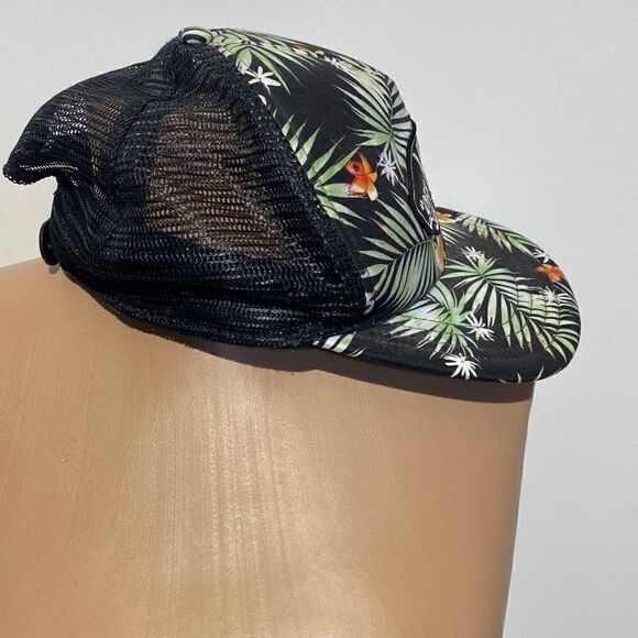 Vans Off The Walls Men's Tropical Print Mesh Net Back Trucker Cap - Picture 2 of 9